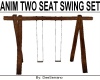 ANIM TWO SEAT SWING SET