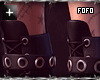 chained goth stompers