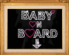 Baby on Board Prego 1-3m
