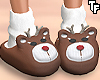 Xmas Reindeer Slipper