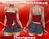 HS-NavyRed Claire Set