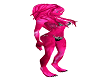 Animated Pink Furry Hair