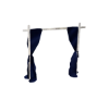 Drk Blue Wedding Arch