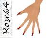 Dainty RED DIamond TIPS