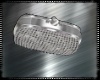 Silver Diamond Clutch