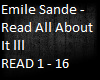 Emile Sande - Read All