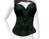D Green corset top