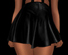 Black leather Skirt