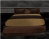 Brown elegant bed