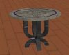 Goth Metal Side Table