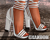 CH*White Heels