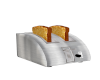 Silver Animated Toaster