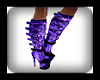 Boots Wolf Purple