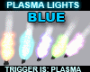 Blue Plasma Lights