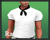 Black White Tee+Scarf