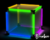 (+) Neon Cube Chair