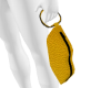 Yellow Kissy Hand Bag