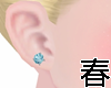684 Blue Earrings 耳環