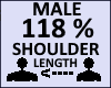 Shoulder Scaler 118 %