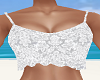 White Lace Halter Top