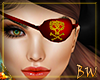 Red Pirate Eyepatch