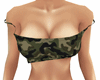 Sexy Cropped Top -Camo
