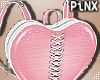 Heart Backpack Pink