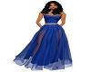 MP~BLUE SULTRY GOWN