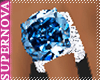 SN. Blue Engagement Ring
