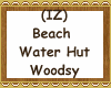 Beach Water Hut Woodsy