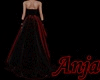 Red&Black Long dress