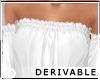 DRV Tucked Ruffle Top