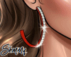Babydoll Hoops Red