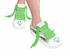smile sneakers green[F]