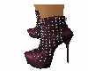 (goto) plum ankle boots