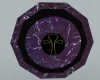 Purple Marble with Ankh