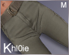 K green cargo pants M