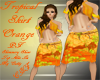 Tropical Skirt Orange PF