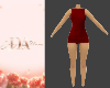 cleo red dress