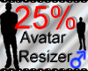 *M* Avatar Scaler 25%