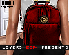 Versace Back Bag. -RED