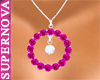 [Nova] Pink Gem Necklace