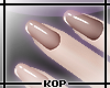 [KOP] Beige Grad. Nails