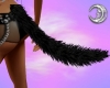 Black Furry Neko Tail