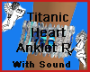 Titanic Heart Anklet R