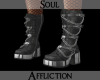 Goth Boots - Grey