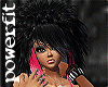 MK - LTHR Dress Black