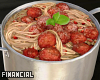 Spaghetti w/ Meatballs