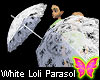 White Loli Parasol