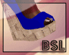 BsL - Wedge Heel Blu